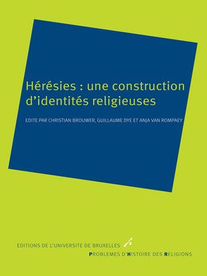cover image of Hérésies